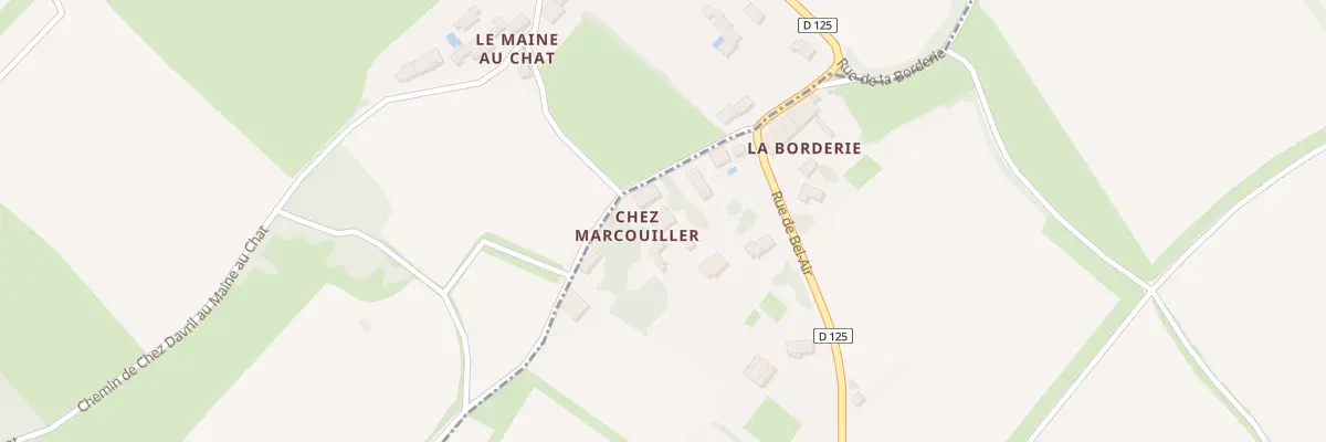 Plan du 7 Imp des Bambous à Berneuil