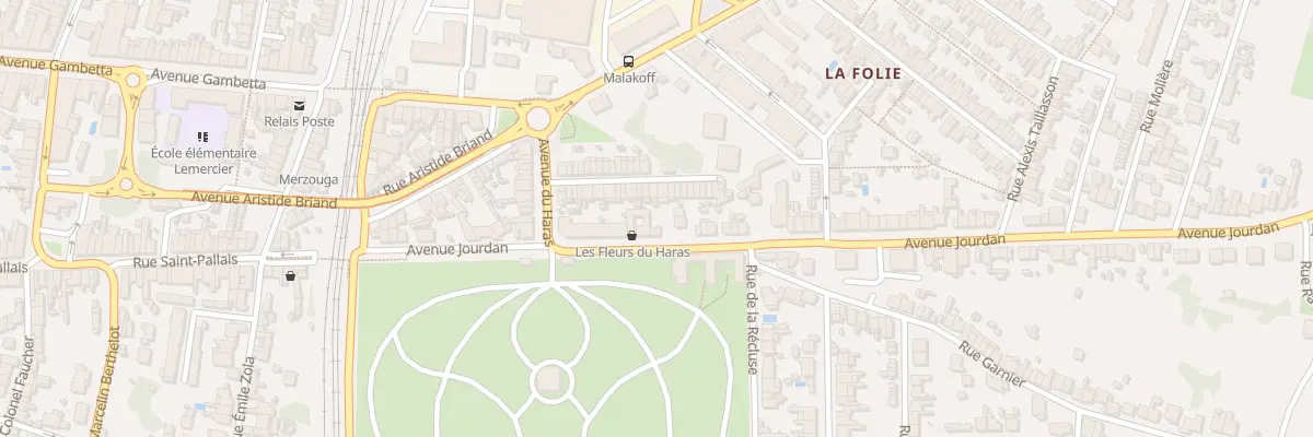 Plan du 19 Av Jourdan à Saintes