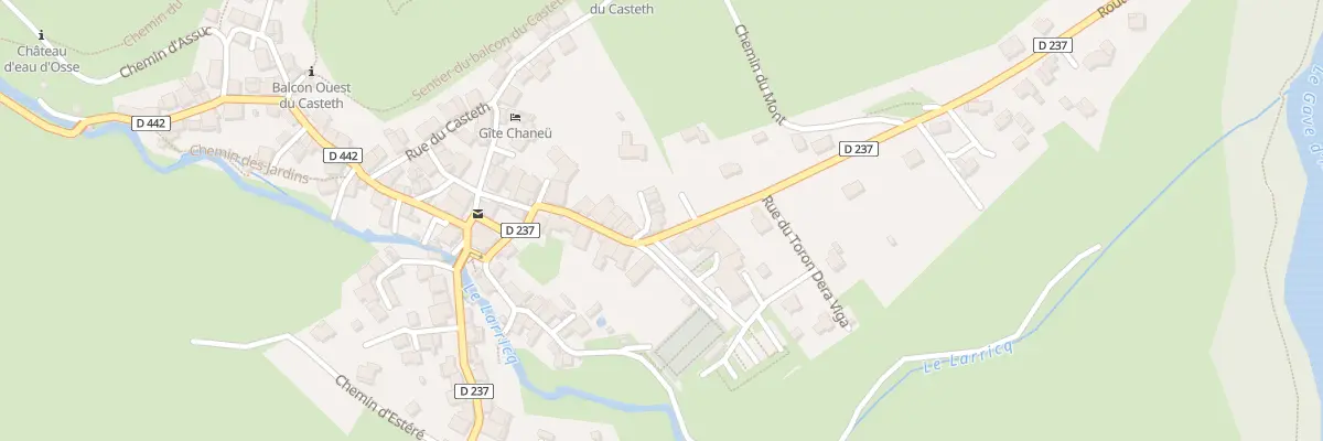 Plan du 9109 Rte de Bedous à Osse-en-Aspe