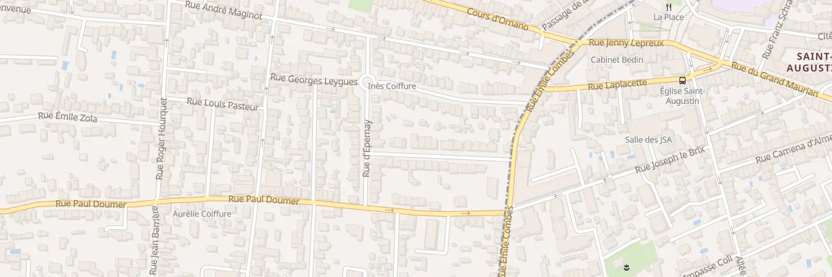 Plan du 23 Rue Charles Boubes à Mérignac