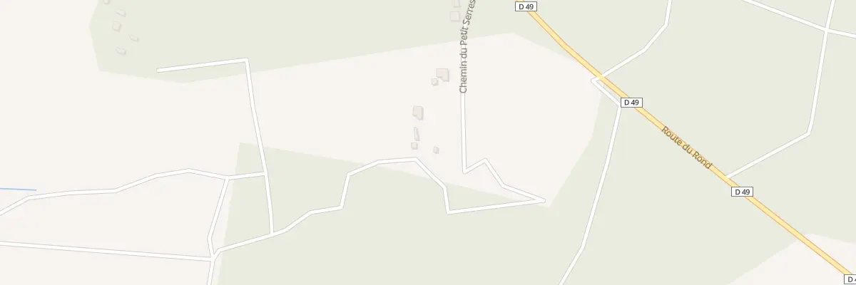Plan du 170 Che du Petit Serres à Geloux