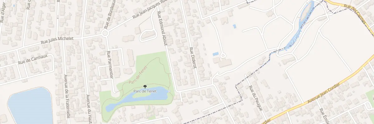 Plan du 29 Rue Diderot à Mérignac