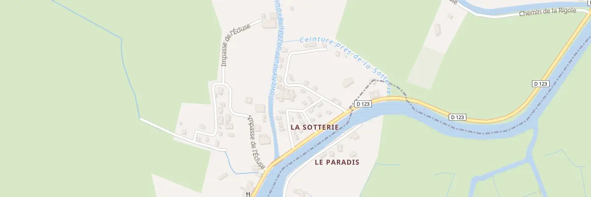 Plan du 1 Imp de la Vieille Sèvre à Coulon
