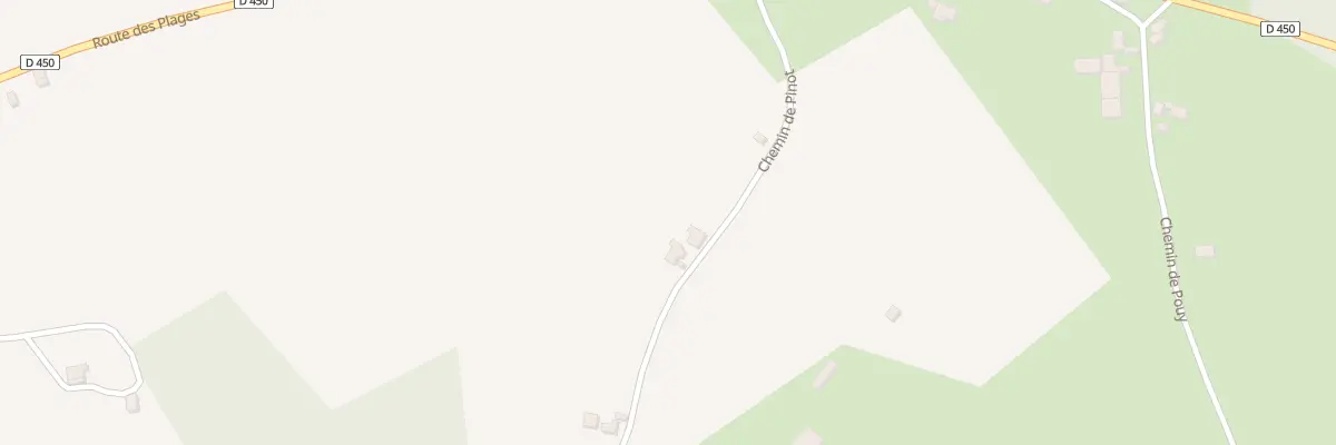 Plan du 345 Che de Pinot à Bassercles
