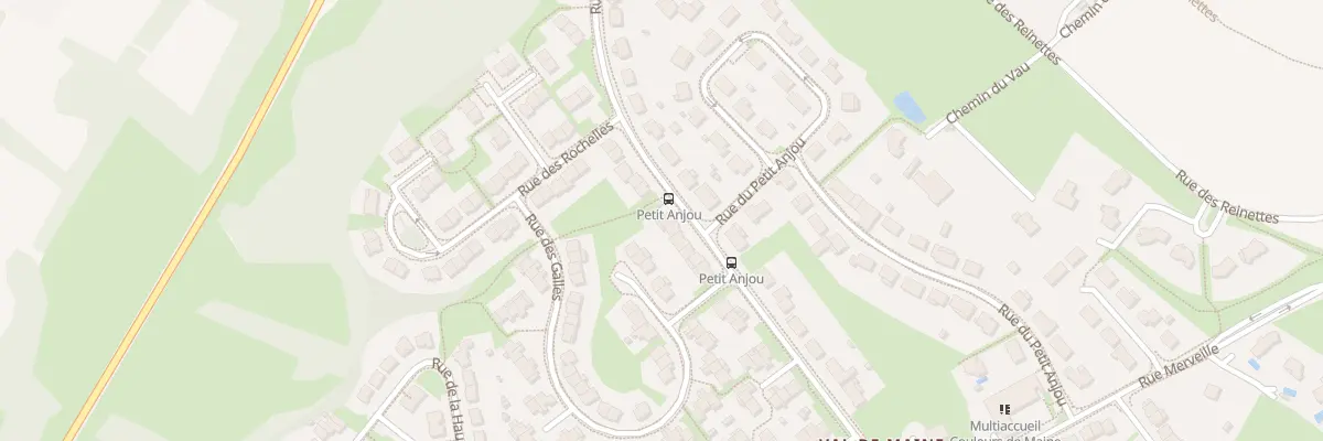 Plan du 89 Rue de la Chataigneraie à Bouchemaine
