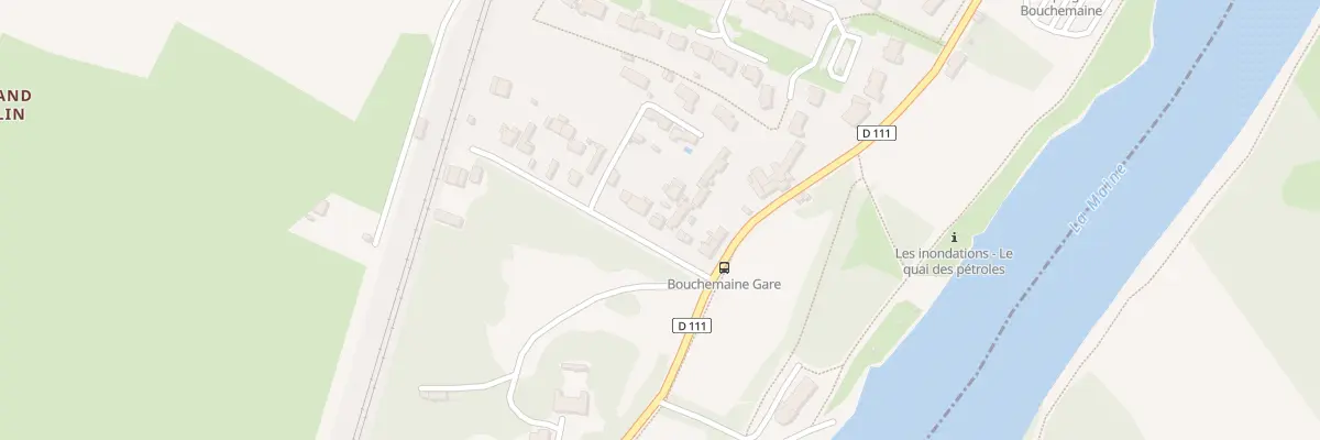 Plan du 6 Av de la Gare à Bouchemaine