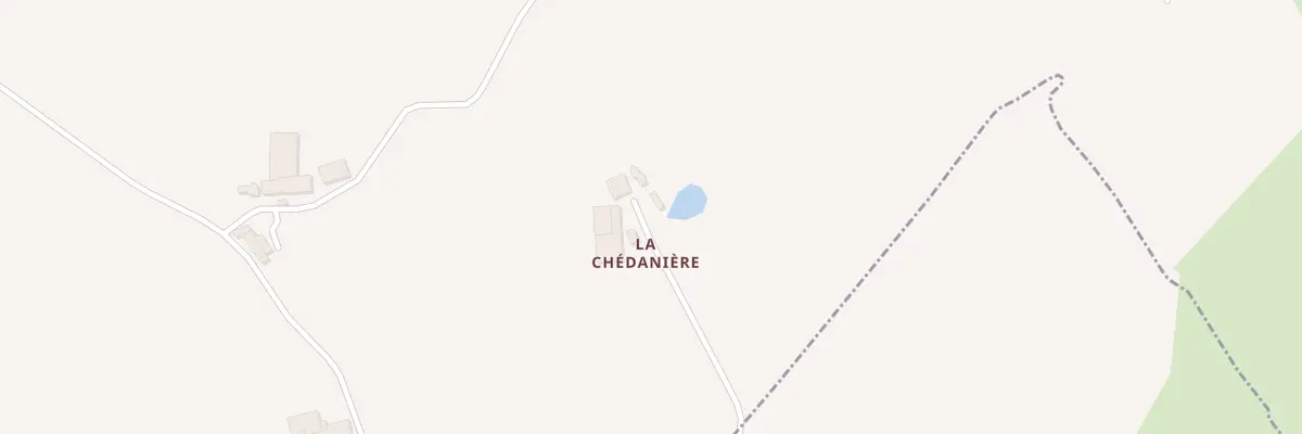 Plan du 5042 La Chédanière au Bignon-du-Maine