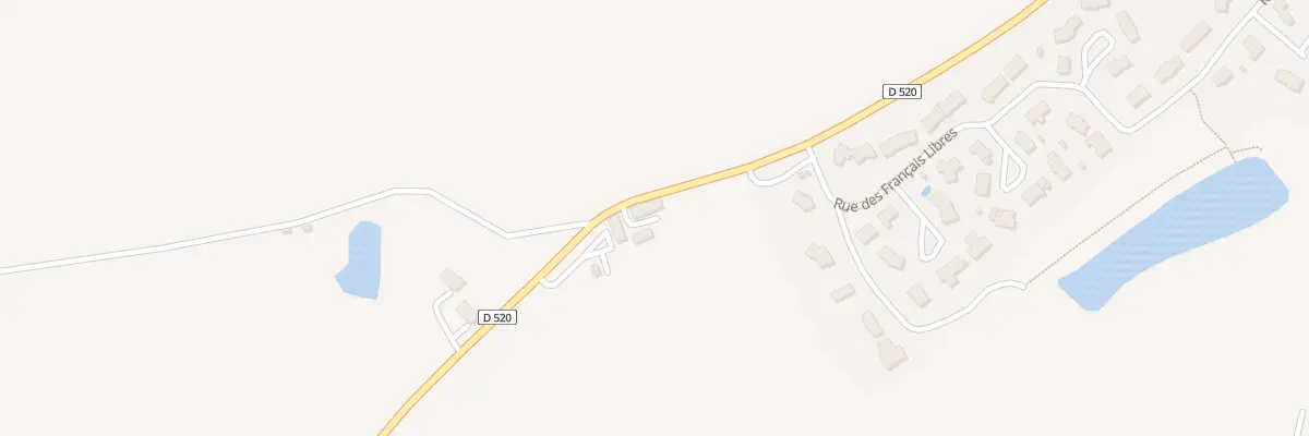 Plan du 3 Rte de Châlons-du-Maine à La Bazouge-des-Alleux