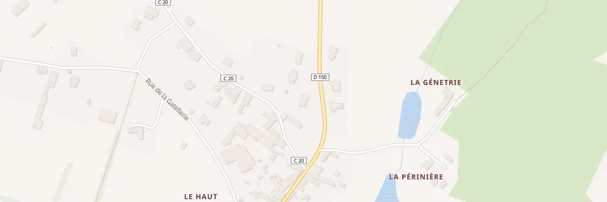 Plan du 33 Rue du Haut Bourg à Cirières