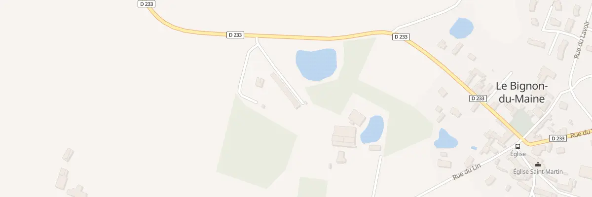 Plan du 5104 La Guerinière au Bignon-du-Maine