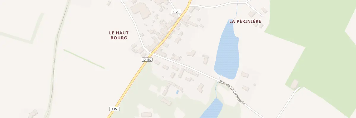 Plan du 3 Rue de la Girarderie à Cirières