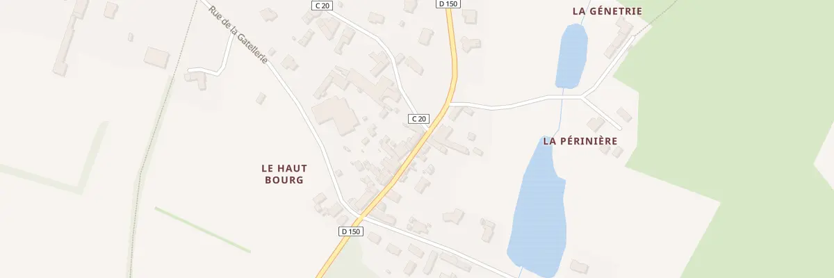 Plan du 27 Rue du Haut Bourg à Cirières