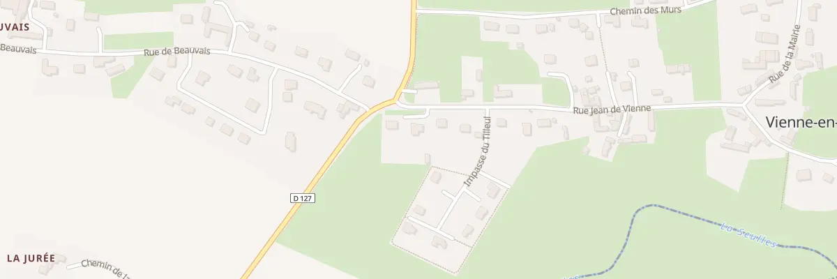 Plan du 4 Rue Jean de Vienne à Vienne-en-Bessin