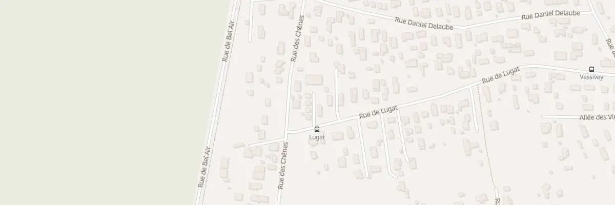 Plan du 54D Rue du Lugat à Parempuyre