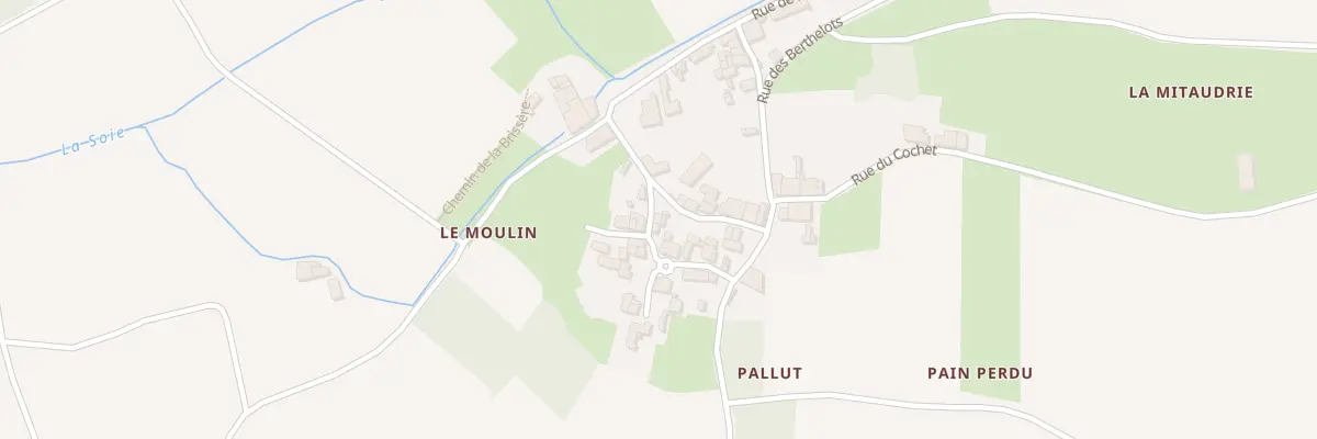 Plan du 6 Rpt des Fleurs à Landes