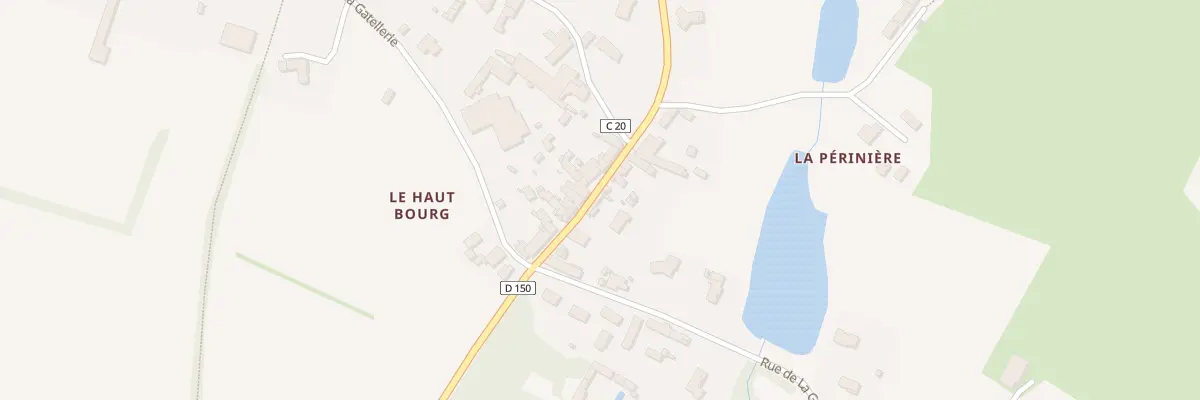 Plan du 12 Rue du Haut Bourg à Cirières