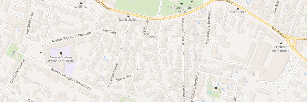 Plan du 21 Rue Etchenique à Bordeaux