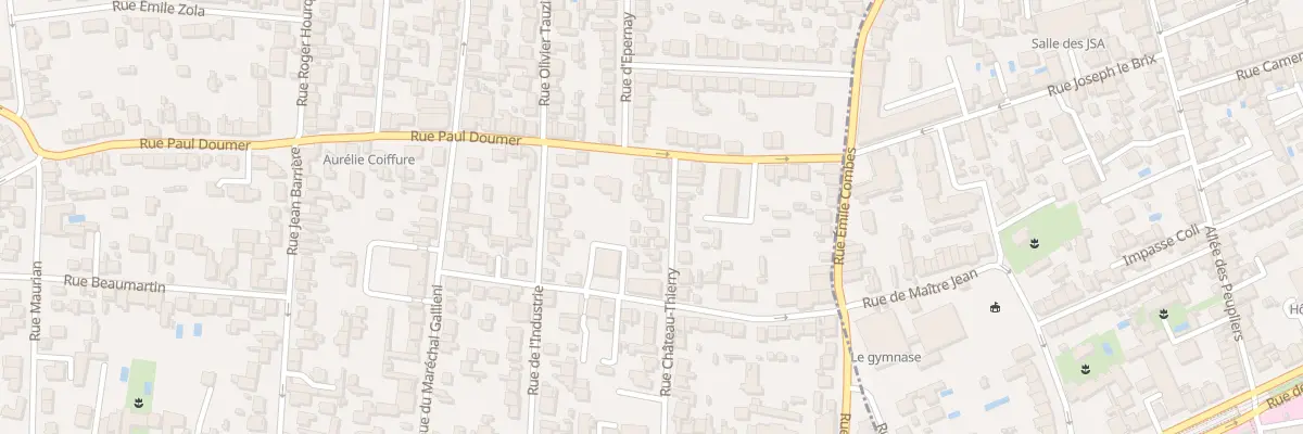 Plan du 7 Rue Château Thierry à Mérignac