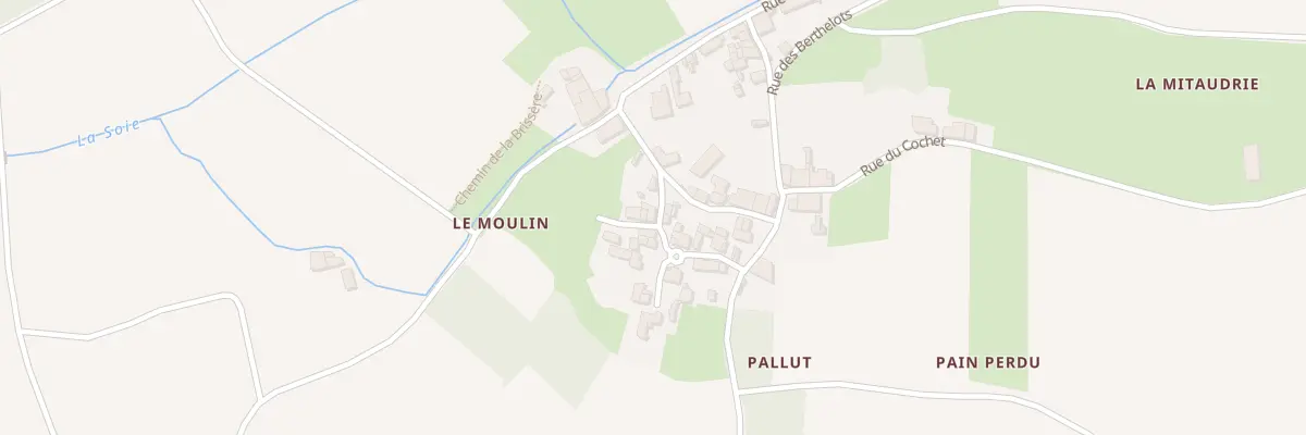 Plan du 2 Imp des Jardins à Saint-Loup
