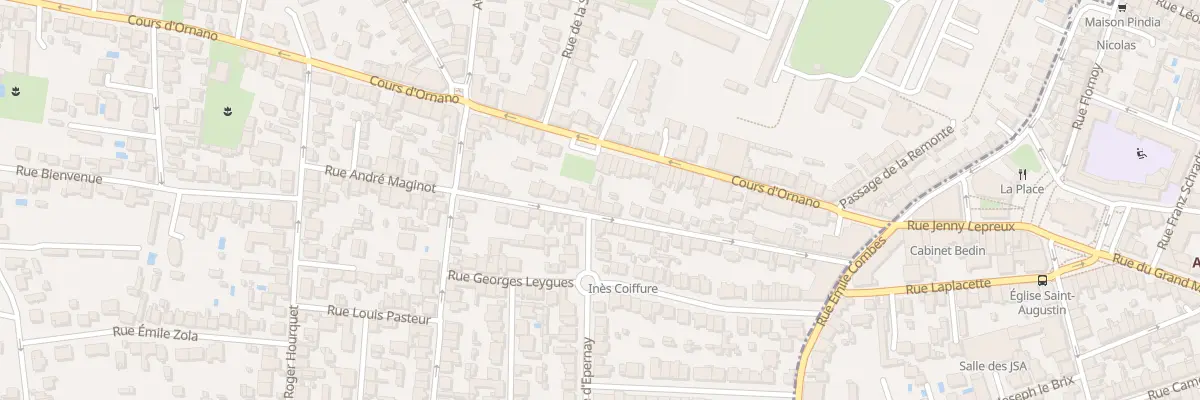 Plan du 45 Rue André Maginot à Mérignac