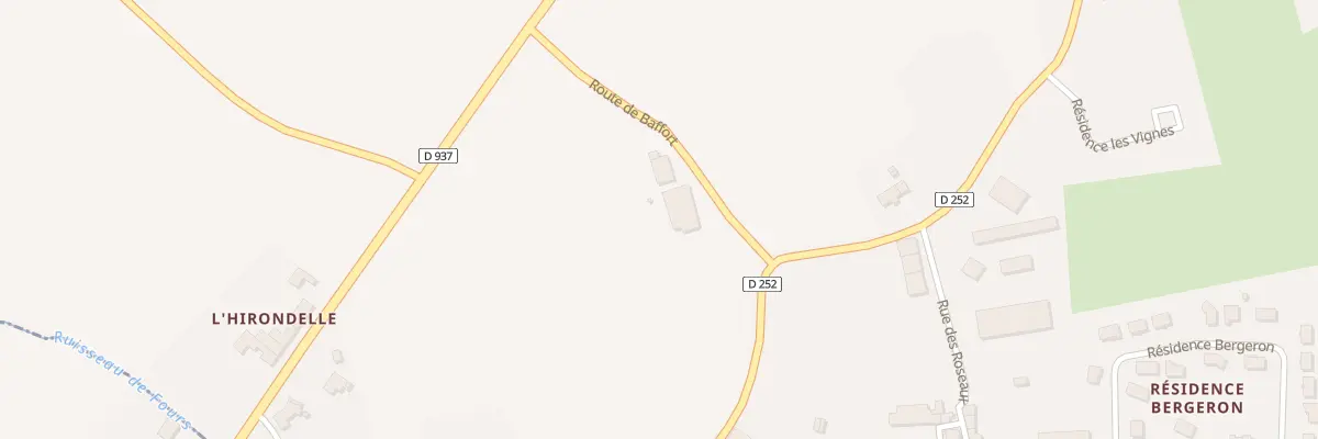 Plan du 32 Benet à Mazion