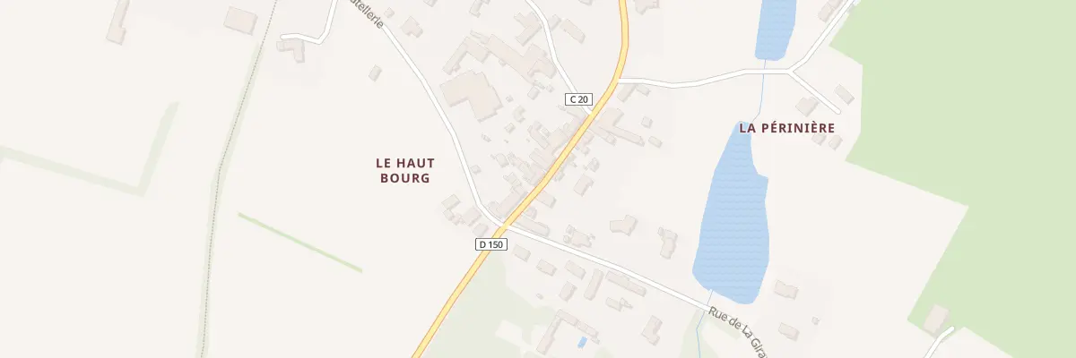 Plan du 15 Rue du Haut Bourg à Cirières