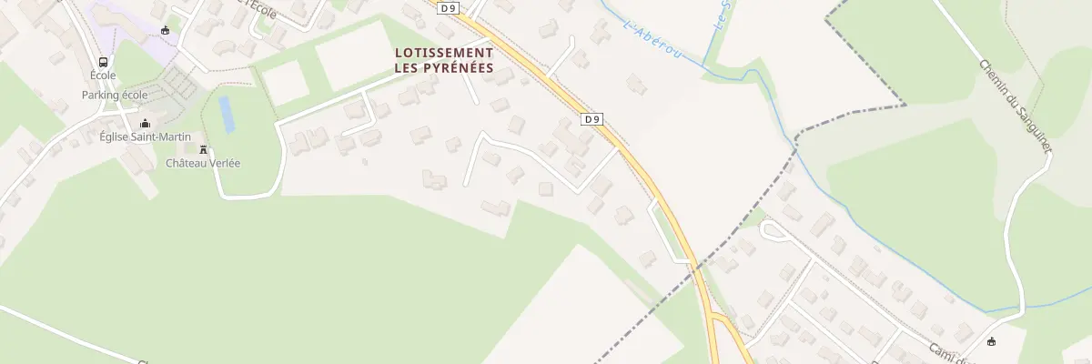 Plan du 3 Rue de l’Arlas à Ledeuix