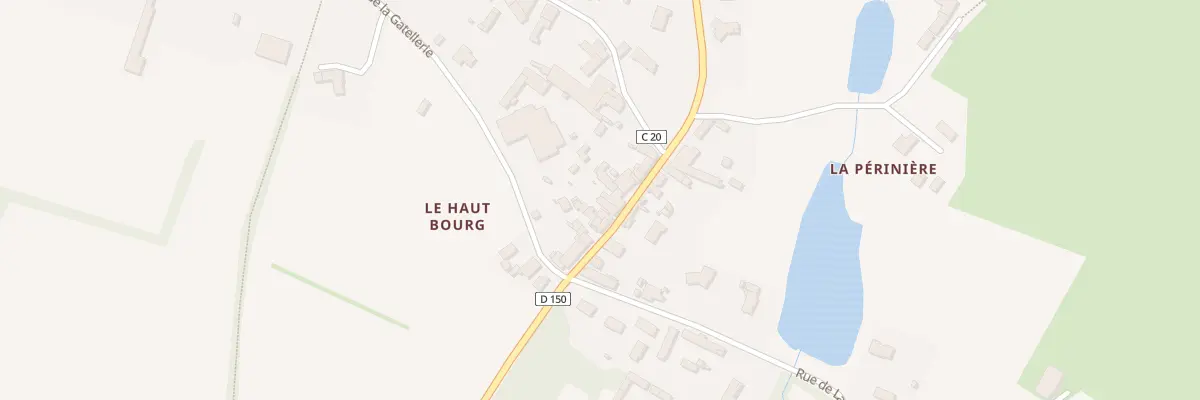Plan du 21 Rue du Haut Bourg à Cirières