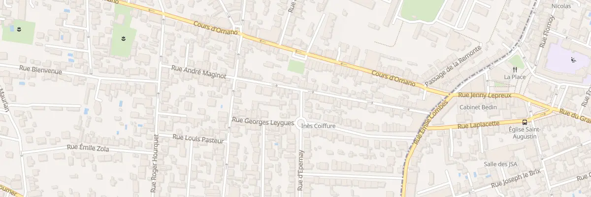 Plan du 42 Rue André Maginot à Mérignac