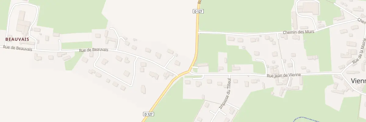 Plan du 2 Rue de Beauvais à Vienne-en-Bessin