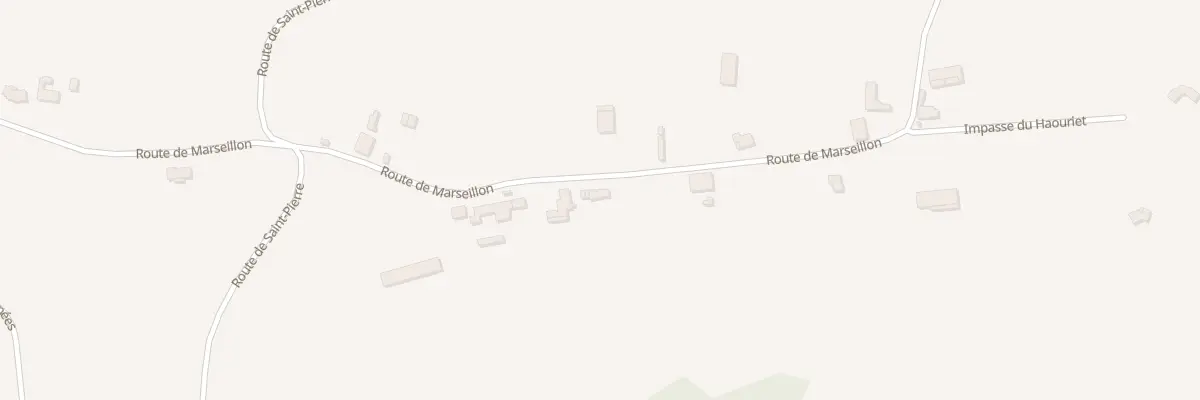 Plan du 678 Rte de Marseillon à Banos