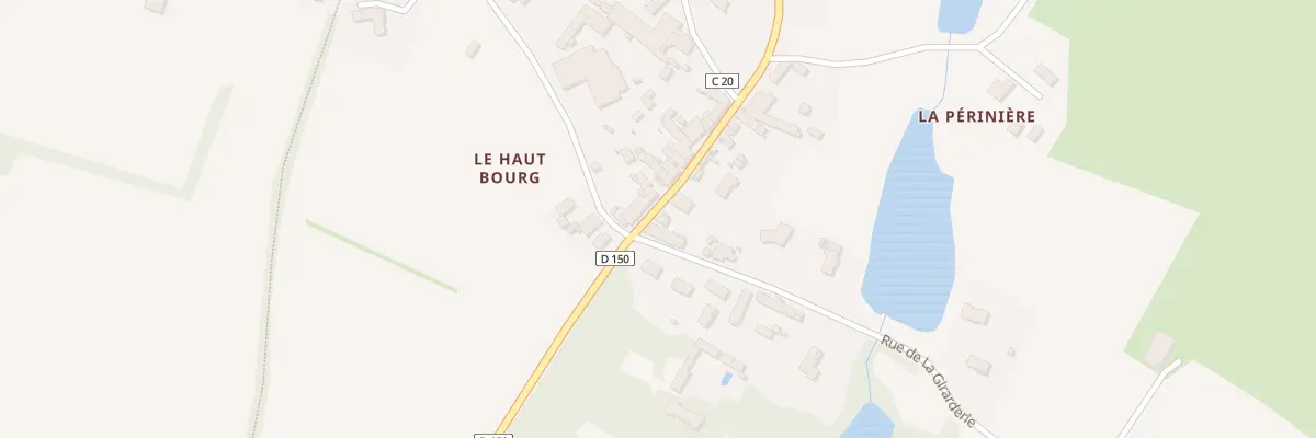 Plan du 4 Rue du Haut Bourg à Cirières
