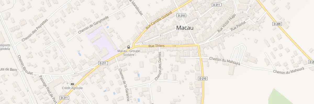 Plan du 33 Rue Thiers à Macau