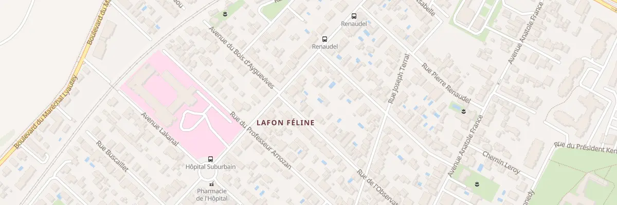 Plan du 51 Rue de l’Observatoire au Bouscat