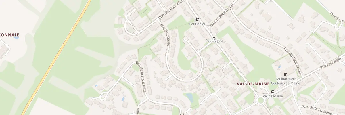 Plan du 38 Rue des Galles à Bouchemaine