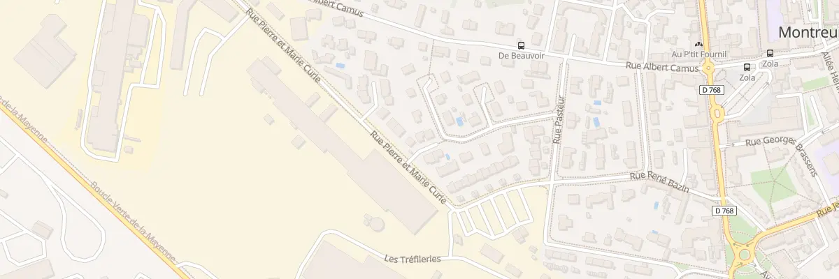 Plan du 3 Imp Georges Charpak à Montreuil-Juigné