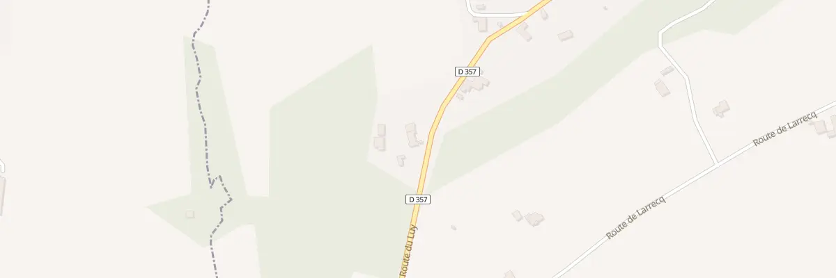 Plan du 650 Rte du Luy à Labastide-Chalosse