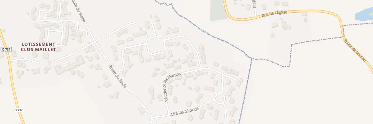 Plan du 39 Res les Martins à Saint-Seurin-de-Cursac