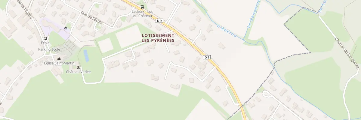 Plan du 4 Rue de l’Arlas à Ledeuix