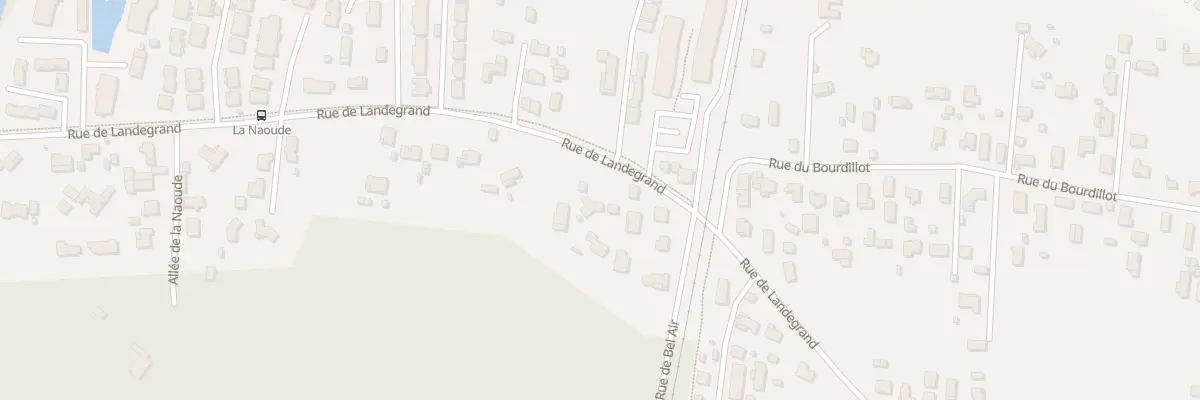 Plan du 89 Rue de Landegrand à Parempuyre