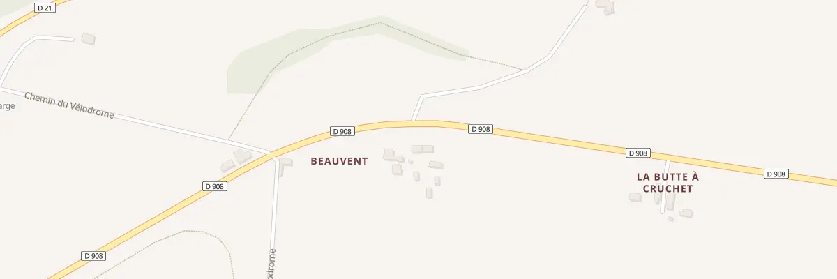 Plan du 668 Rte de la Ferté Macé à Domfront en Poiraie