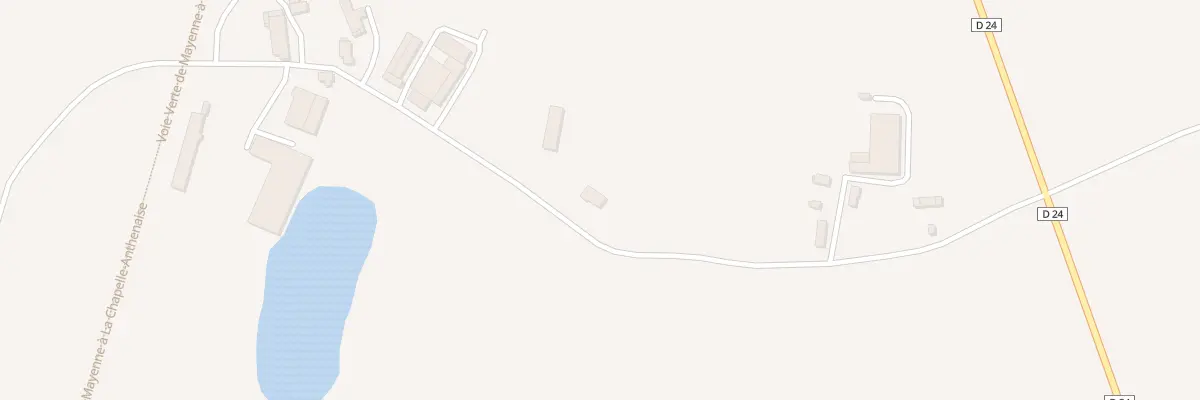 Plan du 2 Le Bois Au Parc à Commer