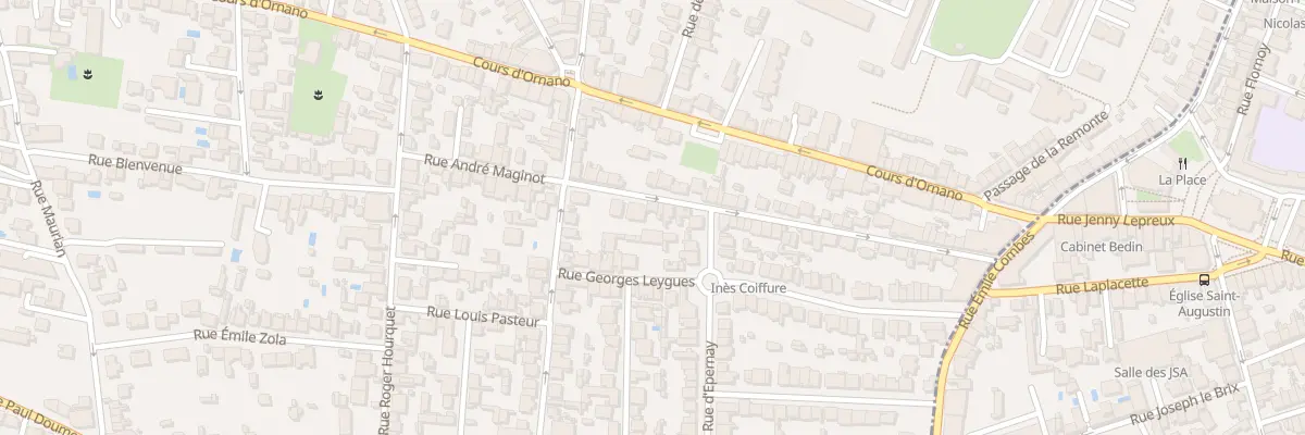 Plan du 50 Rue André Maginot à Mérignac