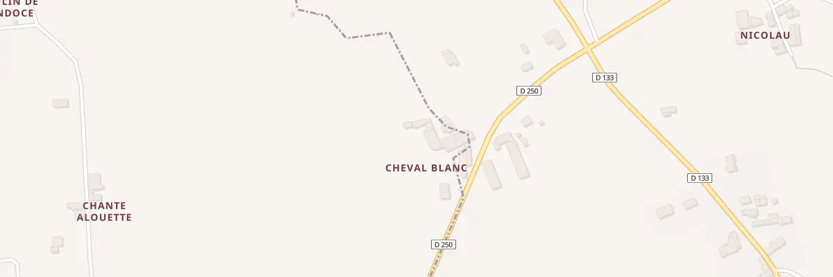 Plan du 1B Cheval Blanc à Villeneuve