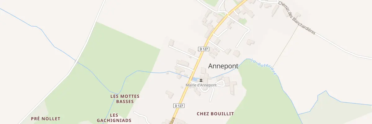 Plan du 15 Rue de la Ruteliere à Annepont