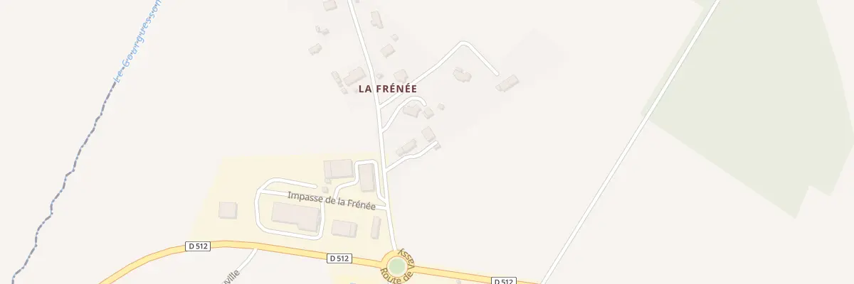 Plan du 2 Rte de Soliers - St Germain à Condé-en-Normandie