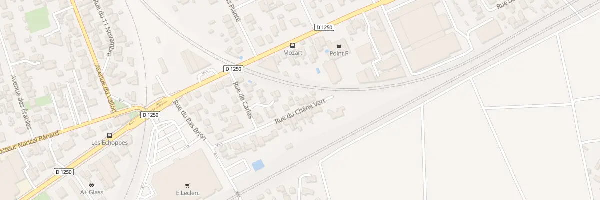 Plan du 13 Rue du Chêne Vert à Pessac