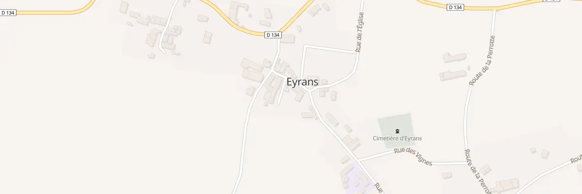 Plan du 44 Rue des Ecoles à Eyrans
