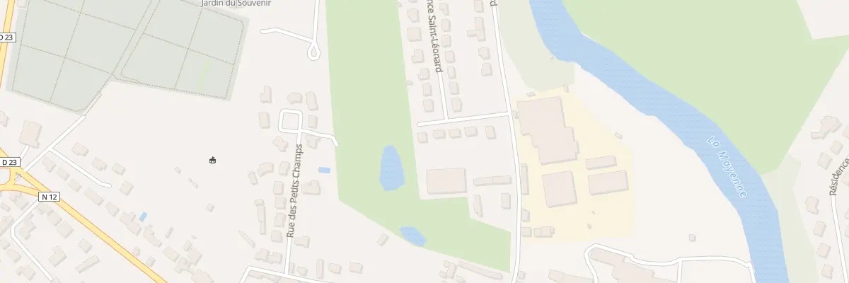 Plan du 9 Res Saint-Léonard à Mayenne