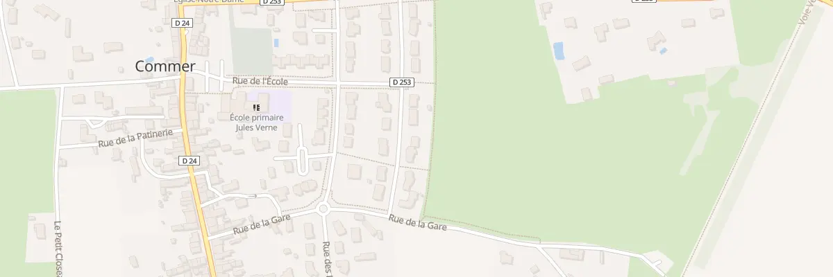 Plan du 13 Rue des Jonquilles à Commer